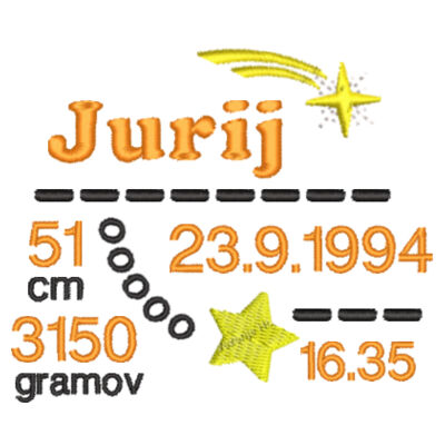 Črno - oranžno Design