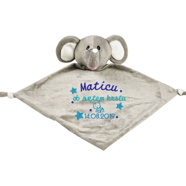 priložnostni - Odejica slonček Thumbnail