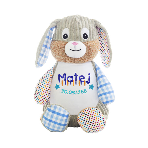 Uhko - Modri cirkuški zajček Thumbnail