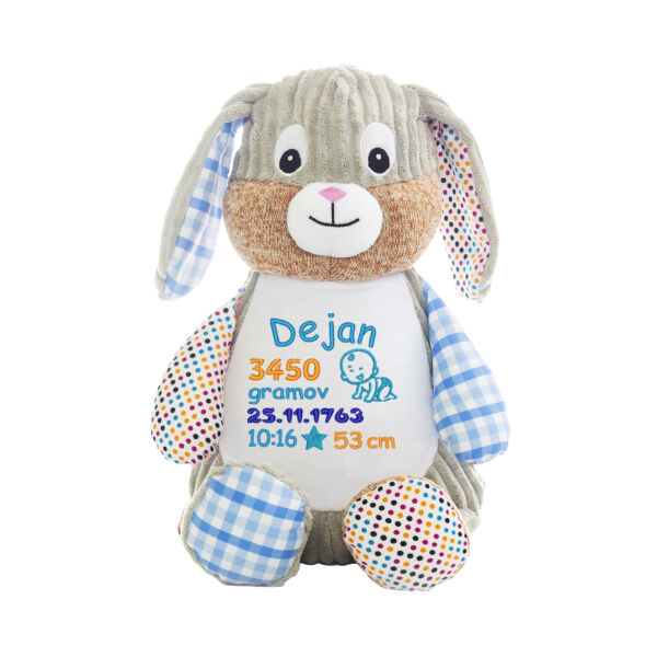 modri - Modri cirkuški zajček Thumbnail